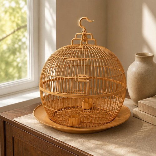 Enclos oiseaux ronde - enclos, à